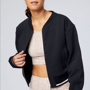 Varley Cole Cropped Athletic Jacket